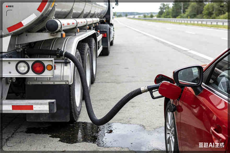 锡山区汽车救援送水案例